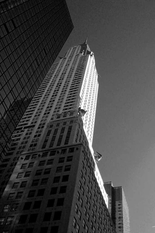 Chrysler Building New York America Photograph Print