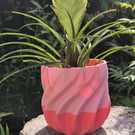 Pink Flamingo indoor plant pot