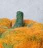 Pumpkin - Needle felted Large Halloween Décor, Autumn Colours, Ornaments - Image 2