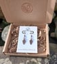 Copper & Bronze Leaf Earrings - Woodland Inspired Autumn Jewellery - Image 5