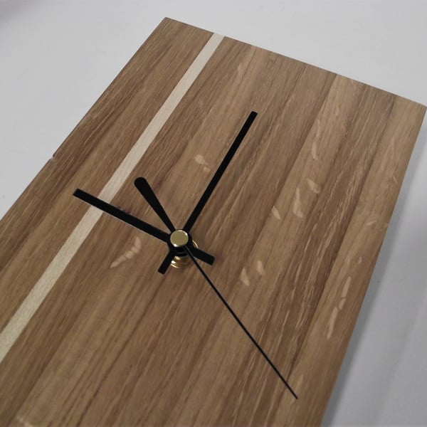 Oak and Holly wall clock