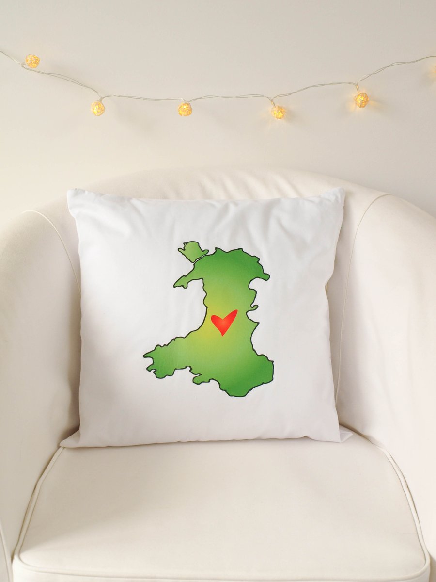 Love Wales Cushion 