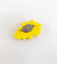 Colourful Resin Leaf Shaped Brooch - Image 6