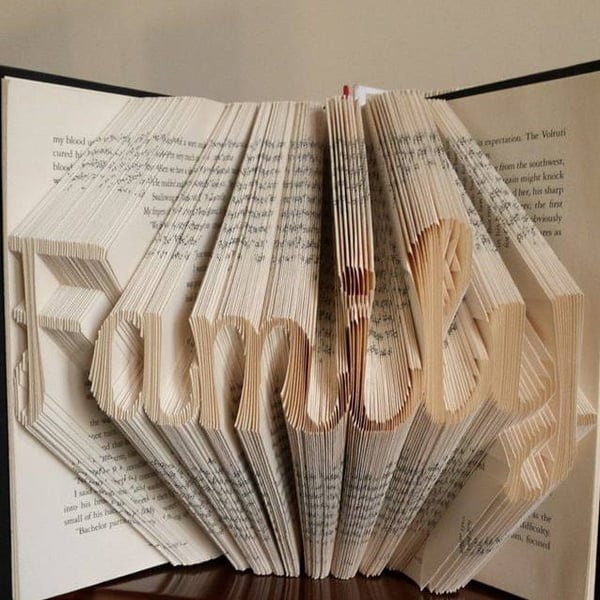 Family 2 MMF Book Folding Pattern - EMAILED PDF PATTERN