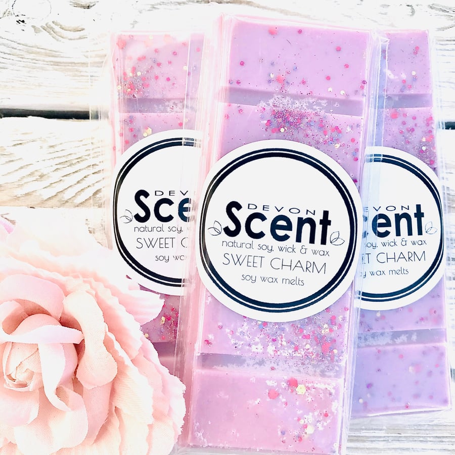 Sweet Charm Snap Bar Soy Wax Melts
