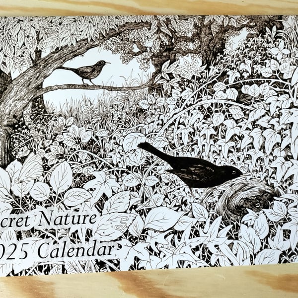 Secret Nature 2025 Calendar