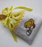 Embroidered Easter Chick Lavender Sachet - Image 3