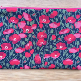 Poppy Style 2 Storage pouch - ideal gift  make up bag