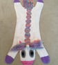 Hand Needle Felted Rainbow Unicorn Rug - Image 1