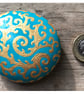 Gold on Blue - Image 9