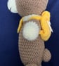 Teacher School Bear with Backpack and Keyring – Special Thank You Gift Set - Image 2