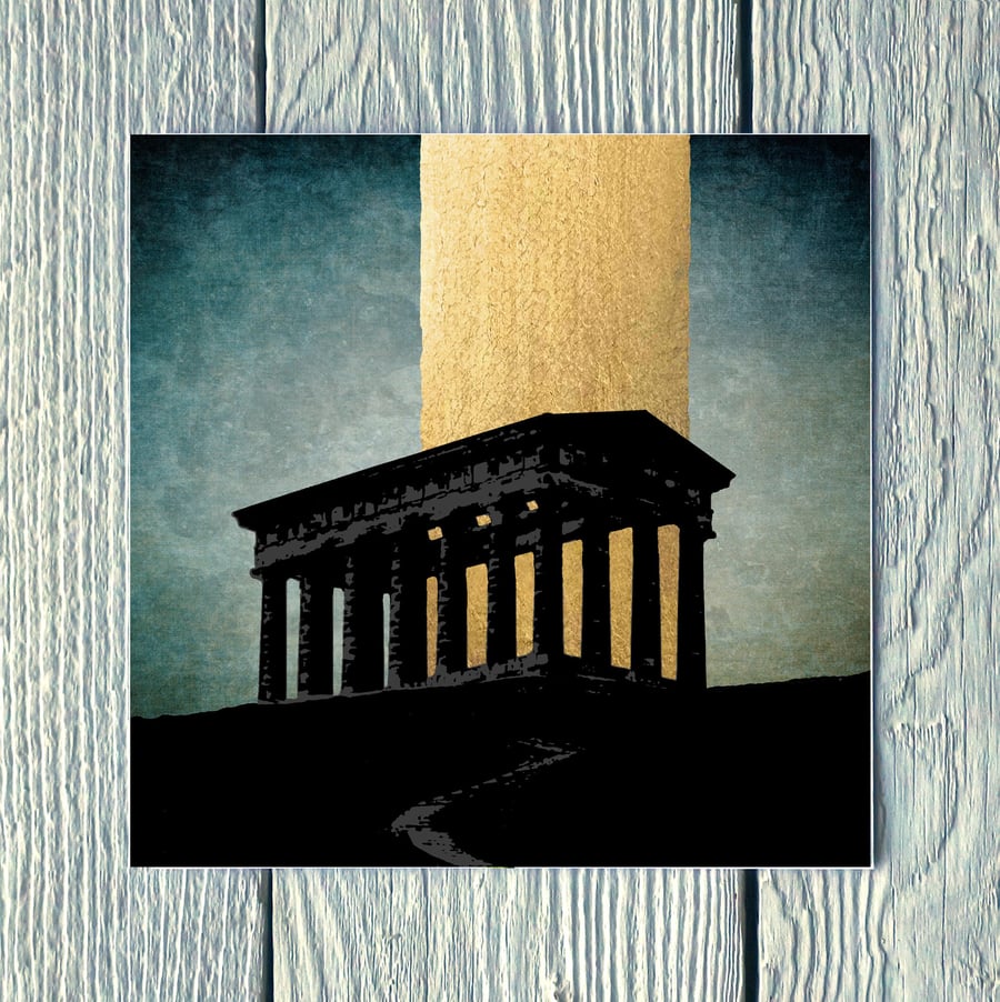 Penshaw Monument, Greetings Card