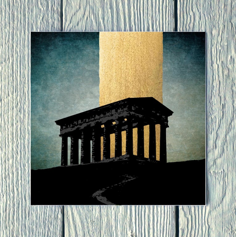 Penshaw Monument, Greetings Card