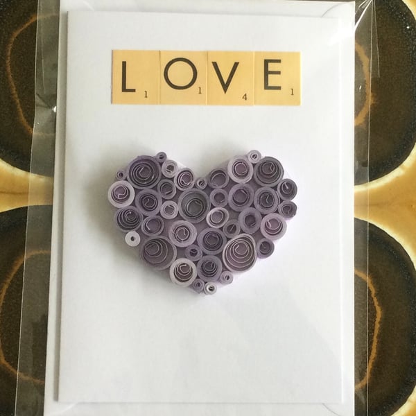 Quilled Heart