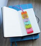 Bookmark, colourful, reader gift, pyrography - Image 6
