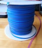 Kangaroo Leather Lace 3mm premium quality Mid Blue 1m - Image 1