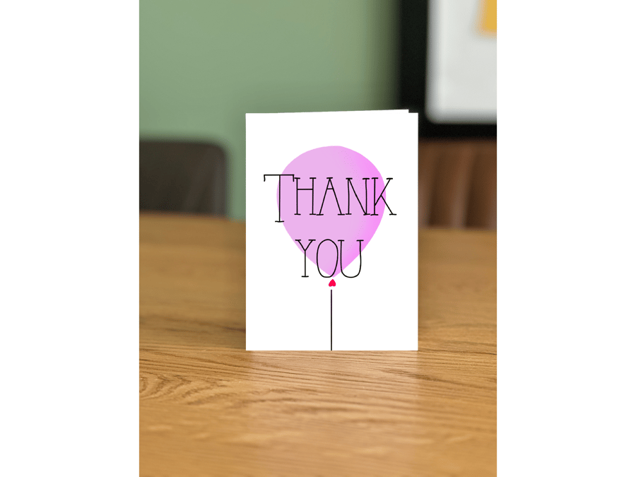 Thank You Greeting Card