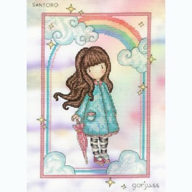 Bothy Threads Santoro Gorjuss 'Rainbow Wishes' Cross Stitch Kit