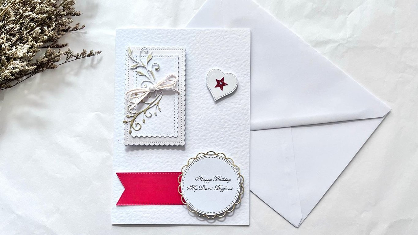 Handmade Personalised Birthday Card for Dad, Husband, Boyfriend C1101