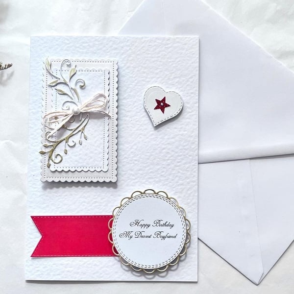 Handmade Personalised Birthday Card for Dad, Husband, Boyfriend C1101