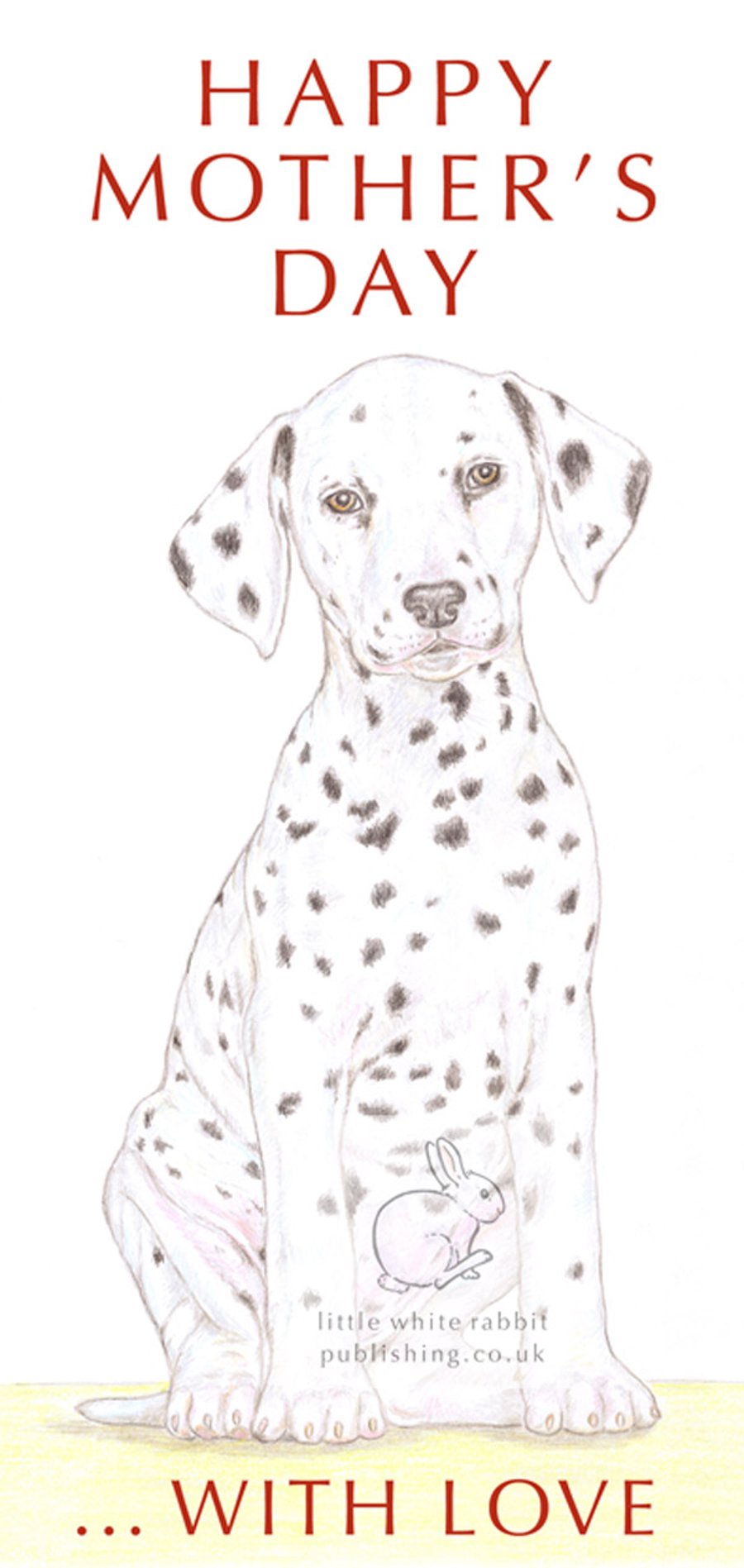 Dot the Dalmatian - Mother's Day Card