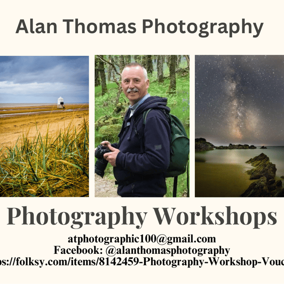 Gift Voucher for Photography Workshop in Cornwall or Devon