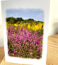 Blank Card A6 Portrait - Kaleidoscope of Colour