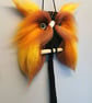 Macrame Orange Owl  - Image 1