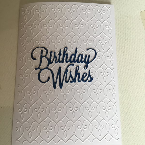 Birthday wishes card. Handmade card. Birthday card. CC701