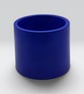 Small Prussian Blue Plant Pot - 7.5 cm Mini Succulent Pot - Image 9
