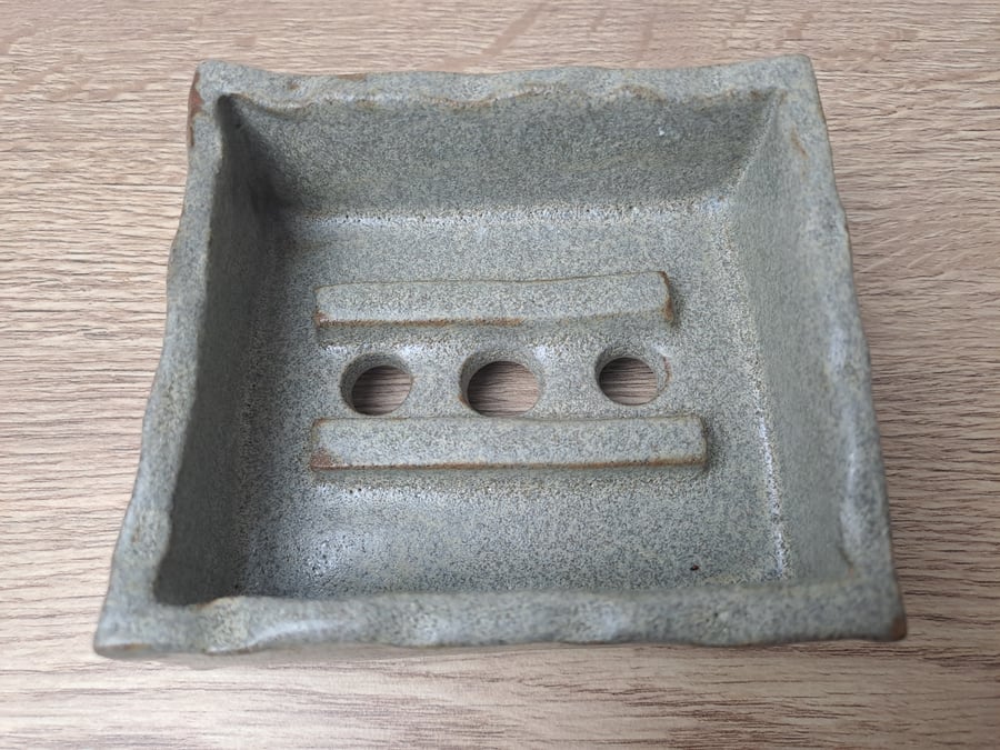 Ceramic soap dish
