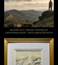 The Malvern Peaks . Annotated with hill names and heights. Large size .  - Image 6