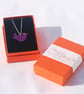 Anodised aluminium, Tiny Wren necklace - Image 5