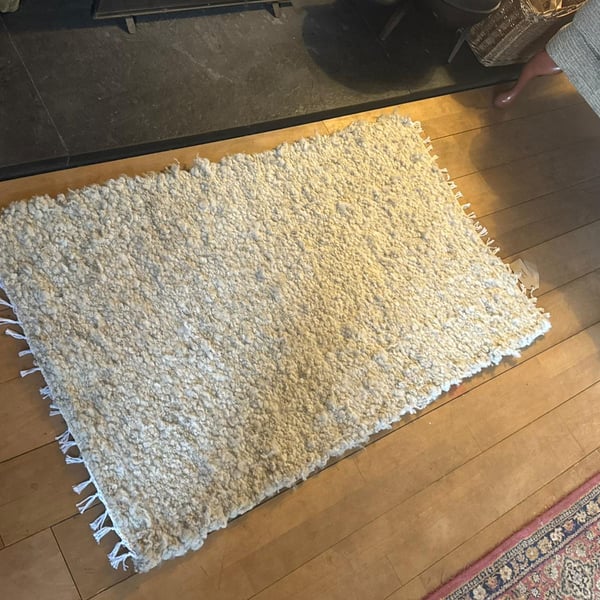 Handmade wool rug