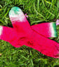 Luxury vegan pima cotton watermelon socks. Hand-cranked and so soft - Image 2