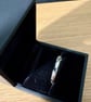"Rain" - Sterling Silver Ring - 4g - Made To Any Size - 3mm x 2mm D shape - Image 3