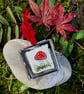 'Tiny Fly Agaric' original miniature watercolour - Image 1