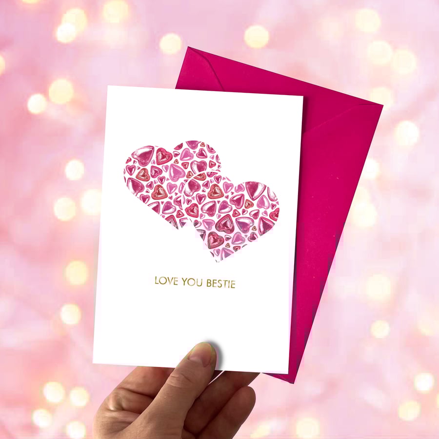 Galentine’s Day Card – Fun & Colourful Card for Best Friends