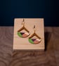Laser Cut Geometric Earrings - Image 4