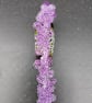 Handmade Amethyst Bonsai Wire Tree Sculpture – Purple Aluminium Art on Wood Base - Image 4