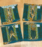 Jelly Roll Coasters - African Print - Image 2