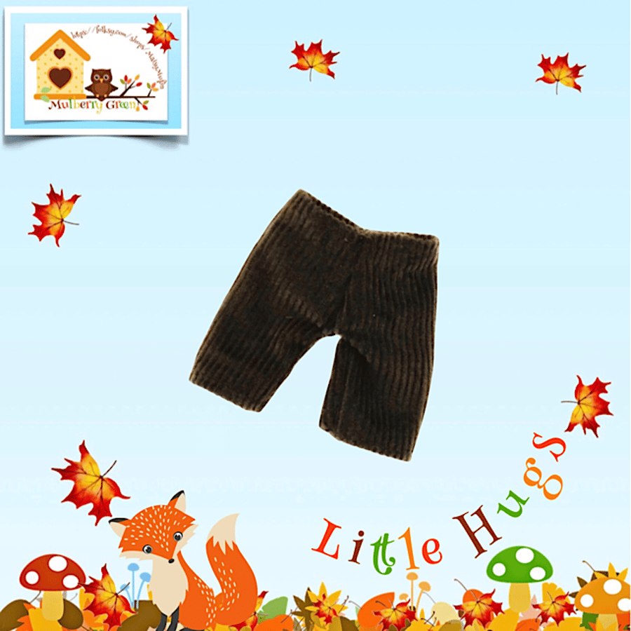  Little Hugs’ Brown Cord Trousers