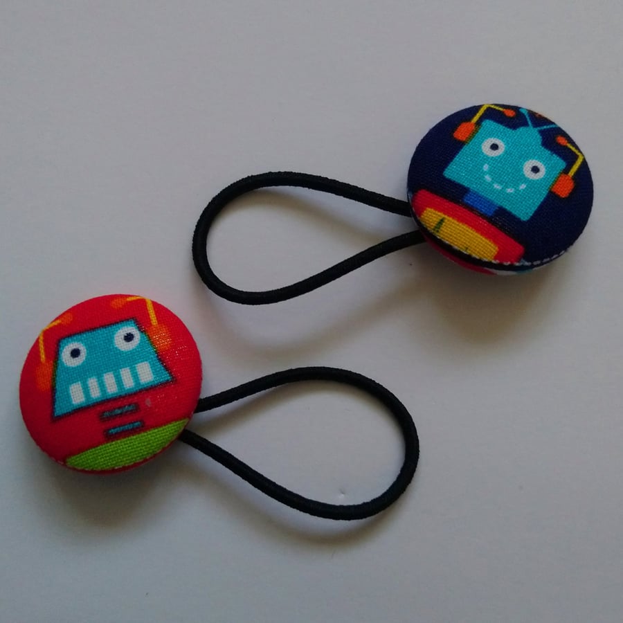 Robot Hair Bobble Hair Bands