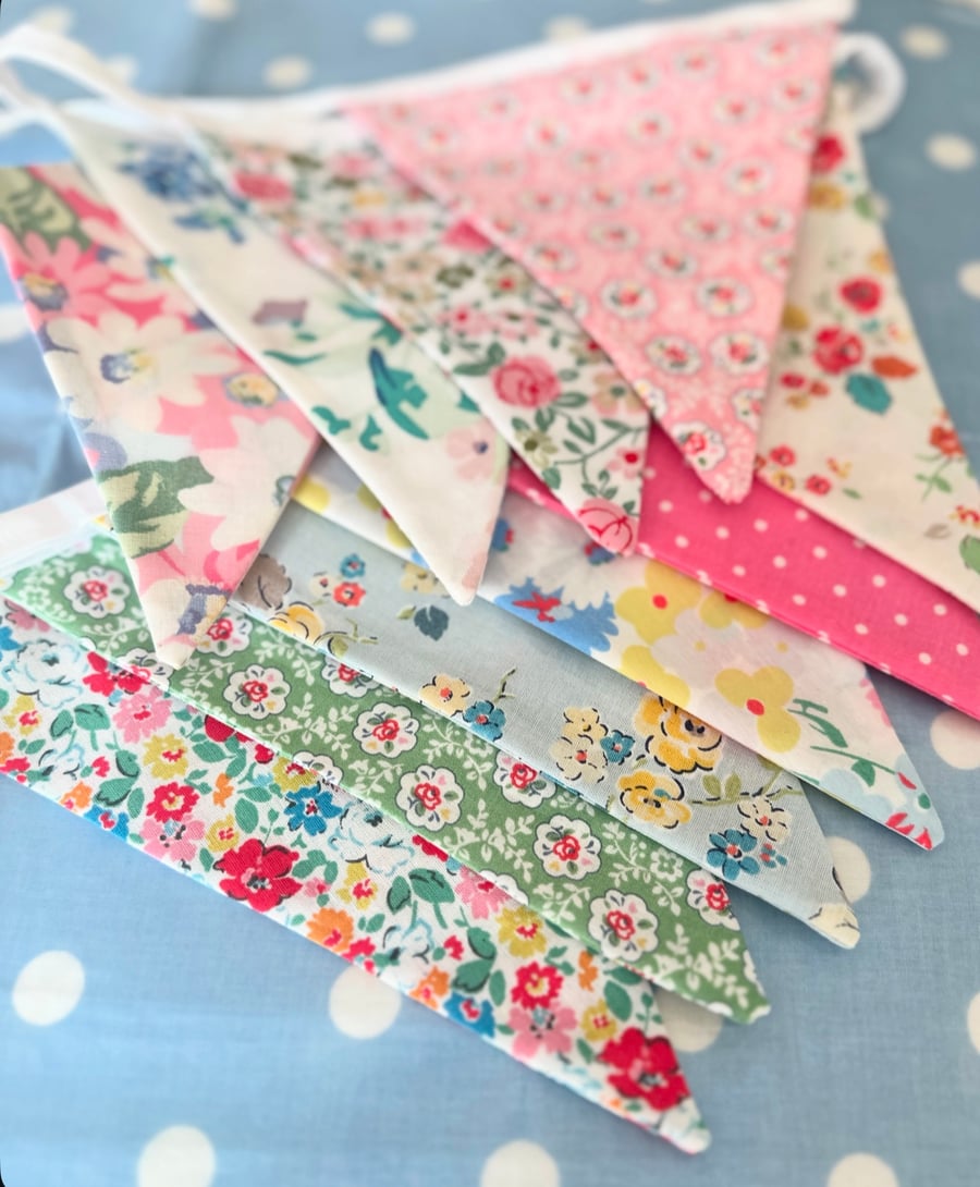 Cath kidston  Fabric Bunting, Banner, 