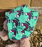 Reversable Bike Helmet Hat Adult L - Blue Tiger & Sweary  - Image 3