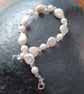 Pearl coin bracelet - Image 1
