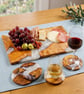 Scottish Handcrafted Wood and White Resin Charcuterie Boards - Gift - Scotland