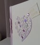 Delicate heart with love card - Image 2