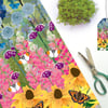 Cottage Garden & Butterflies Gift Wrapping paper