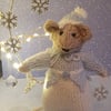 Hand Knitted Jack Frost Mouse